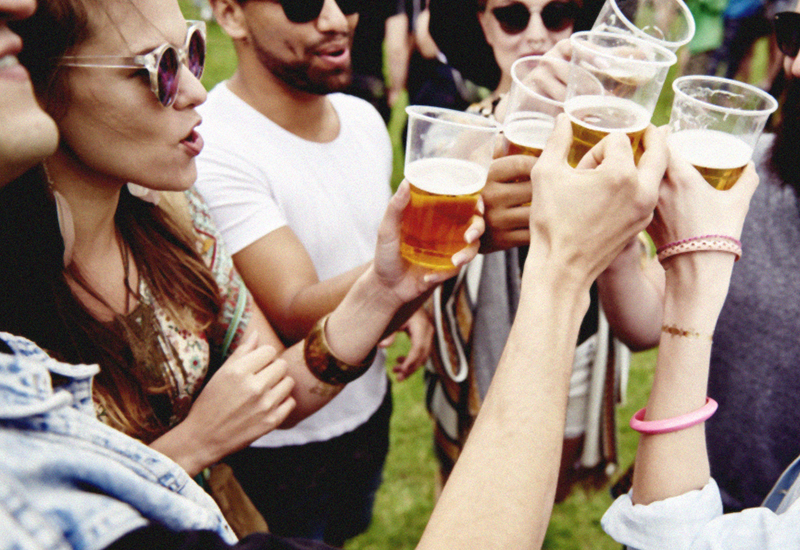 Touring Taps at Festivals